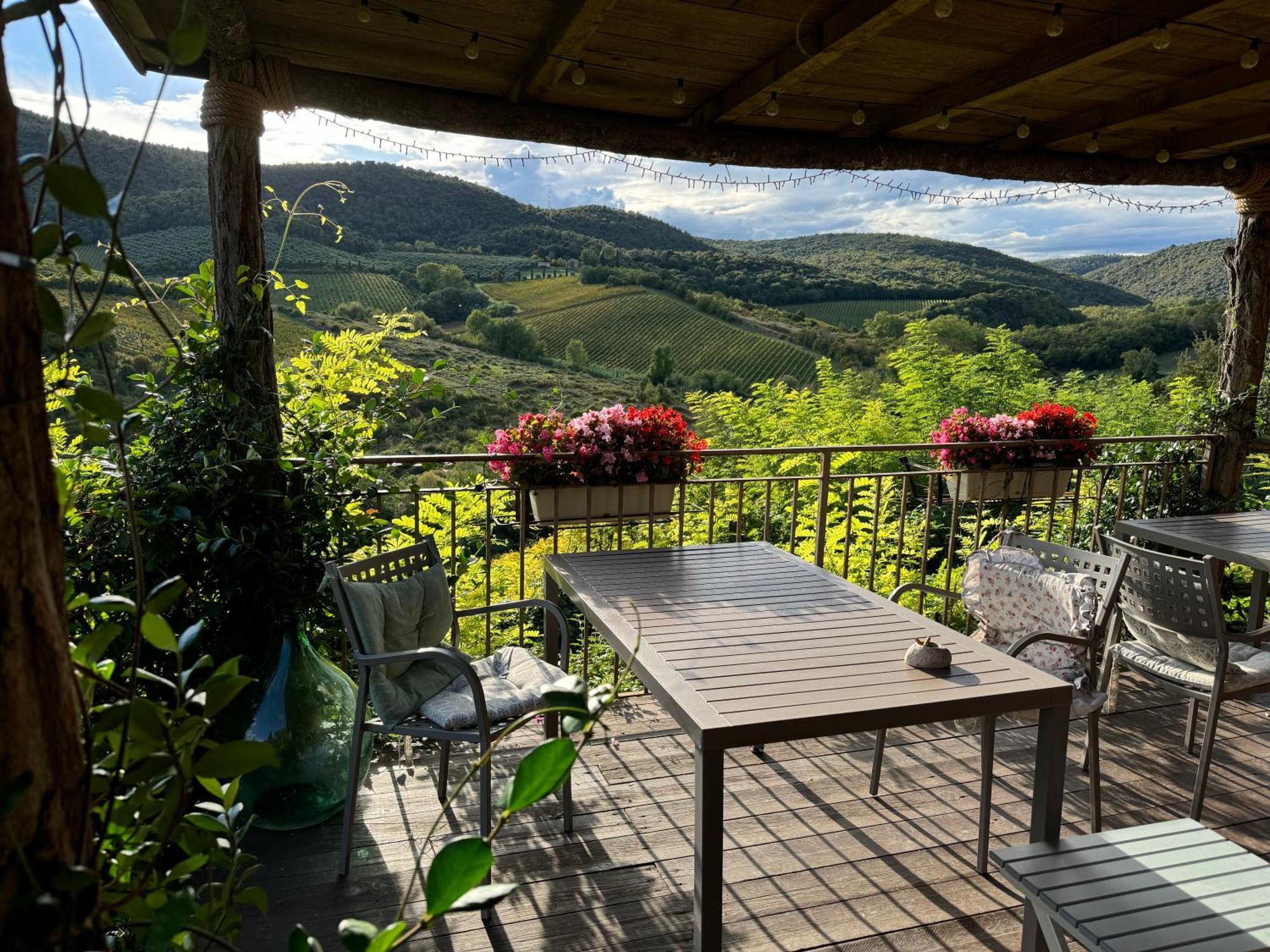 Villa Del Sole San Gimignano Esterno foto