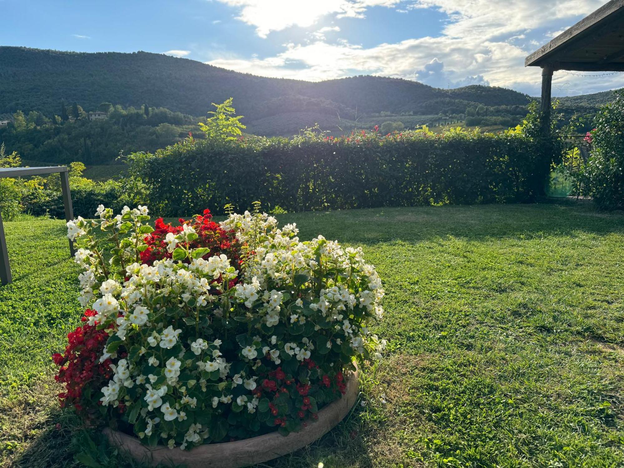 Villa Del Sole San Gimignano Esterno foto