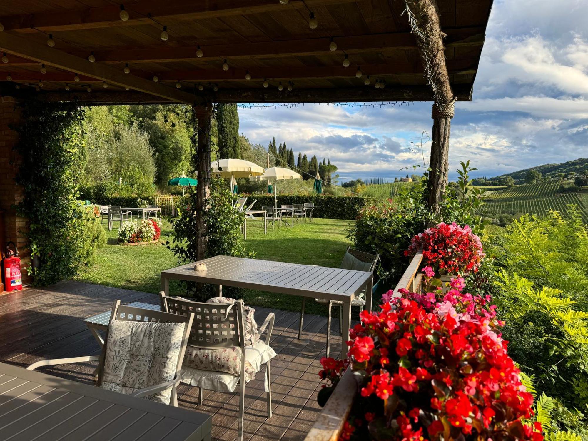 Villa Del Sole San Gimignano Esterno foto